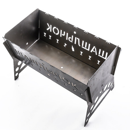 Barbecue collapsible steel "Shashlik" 450*200*250 mm в Саратове