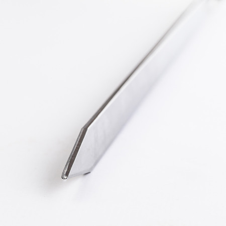 Шампур нержавеющий 620*12*3 мм с деревянной ручкой в Саратове