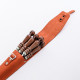 A set of skewers 670*12*3 mm in an orange leather case в Саратове