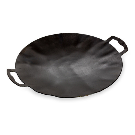 Saj frying pan without stand burnished steel 40 cm в Саратове
