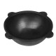 Cast iron cauldron 8 l flat bottom with a frying pan lid в Саратове