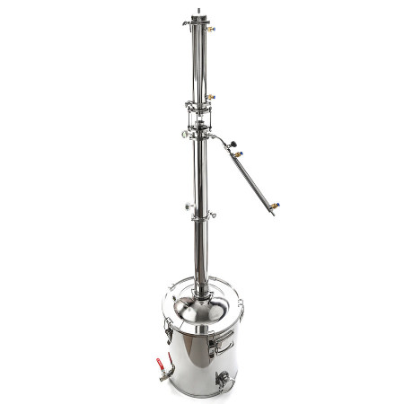 Packed distillation column 50/400/t with CLAMP (3 inches) в Саратове