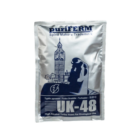 Turbo Yeast alcohol Puriferm UK-48 TURBO (128 gr) в Саратове