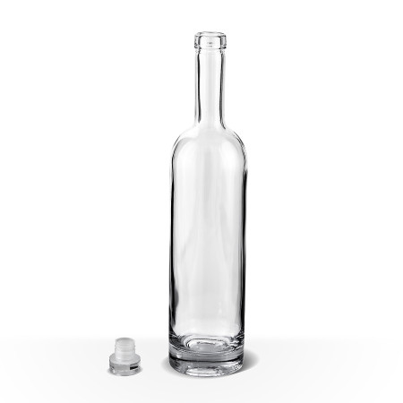 Бутылка "Арина" стеклянная 0,7 литра с пробкой  в Саратове