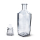 Бутылка (штоф) "Элегант" стеклянная 0,5 литра с пробкой  в Саратове