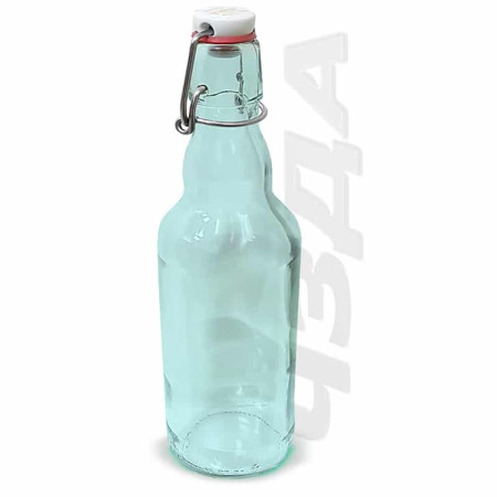 Бутылка стеклянная с бугельной пробкой 0,5 литра в Саратове