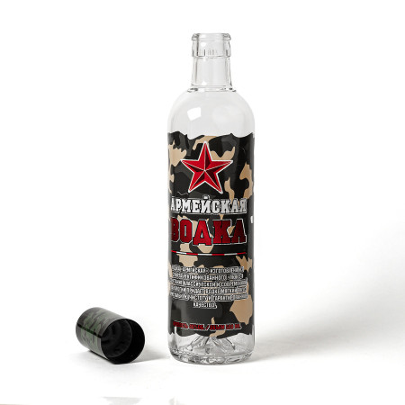 Бутылка сувенирная "Армия" 0,5 литра в Саратове