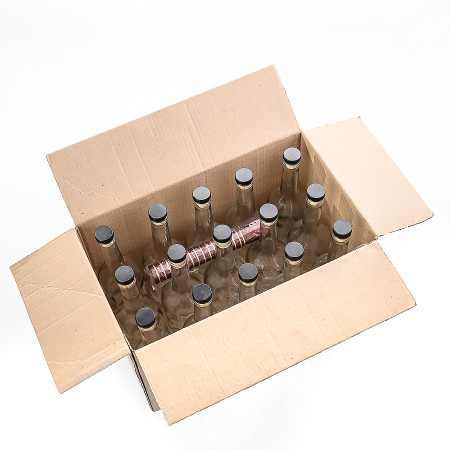 15 бутылок "Коньячная" 0,5 л с пробками Камю и колпачками в Саратове