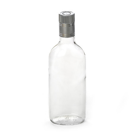Бутылка "Фляжка" 0,5 литра с пробкой гуала в Саратове